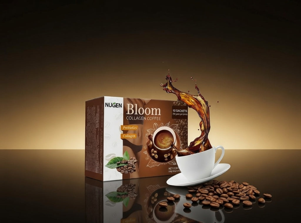قهــــوة بلـــوم بــالكولاجين لخسارة الوزن وبشرة أكثر شباباً للرجال والنساء